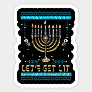 Let's Get Lit Sticker